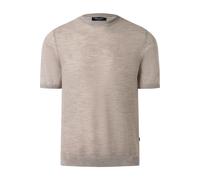 MAERZ Modern Fit Pullover Iced Latte, Einfarbig