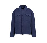 MAERZ Muenchen Cardigan Herren Regular Fit Bio-Baumwolle blau, 48 (S)