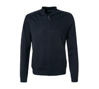 MAERZ Muenchen Cardigan Herren Regular Fit Merinowolle blau, 48 (S)