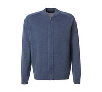 MAERZ Muenchen Cardigan Herren Regular Fit Merinowolle blau, 48 (S)