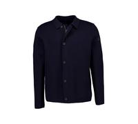 MAERZ Muenchen Cardigan Herren Regular Fit Merinowolle blau, 52 (L)