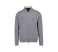 MAERZ Muenchen Cardigan Herren Regular Fit Merinowolle grau, 48 (S)