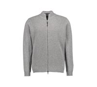 MAERZ Muenchen Cardigan Herren Regular Fit Schurwolle grau, 58 (3XL)