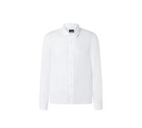 Langarmhemd MAERZ MUENCHEN "Maerz Muenchen 740200 Langarmhemd Herren Bekleidung", Herren, Gr. 41/42, EURO-Größen, weiß, 100% Leinen, Hemden (24815603-42) weiß