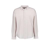 MAERZ Muenchen Hemd Herren Regular Fit Langarm Baumwoll-Jersey beige, 41 (L)