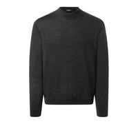 März Pullover Superwash Classic Fit anthrazit, einfarbig, Gr. 48