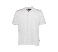 MAERZ Muenchen Kurzarmhemd Herren Regular Fit Kurzarm Baumwoll-Jersey weiß, 50