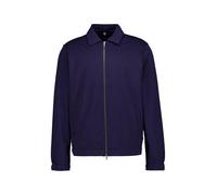 MAERZ Muenchen Overshirt Herren Comfort Fit Viscose blau, 52 (L)