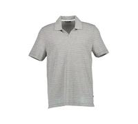 MAERZ Muenchen Polo-Shirt Herren Regular Fit Kurzarm Baumwolle-Leinen grün, M