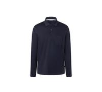 Poloshirt MAERZ MUENCHEN "Maerz Muenchen 638900 Langarm-Poloshirt Herren Bekleidung", Herren, Gr. 50, blau, 100% Baumwolle, Shirts (98846447-50) blau