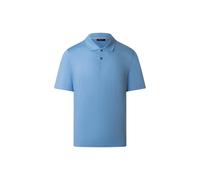MAERZ Muenchen - Poloshirt, Knopf 1/2 Arm blue sky