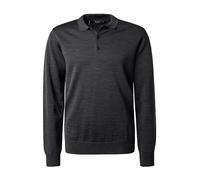 MAERZ Muenchen Pullover Herren Regular Fit Merinowolle grau, 48 (S)
