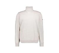 MAERZ Muenchen Pullover Herren Regular Fit Merinowolle weiß, 48 (S)