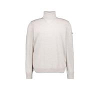 MAERZ Muenchen Pullover Herren Regular Fit Merinowolle weiß, 56 (XXL)