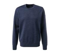 Maerz Pullover Herren Regular Fit Rundhals blau, 58