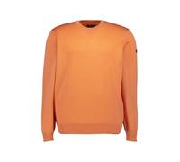 MAERZ Muenchen Pullover Herren Regular Fit Rundhals Merinowolle orange, 56 (XXL)