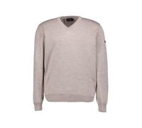 März Pullover Superwash Classic Fit – Grau, einfarbig