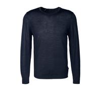 MAERZ Modern Fit Pullover navy, Einfarbig