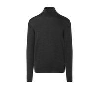 MAERZ Classic Fit Rollkragenpullover anthrazit, Einfarbig