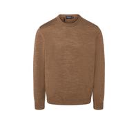 Strickpullover MAERZ MUENCHEN "Maerz Muenchen 490500 Strickpullover Herren Bekleidung", Herren, Gr. 56, braun, 100% Wolle, Rundhals, Pullover Strickpullover (86501529-56) braun