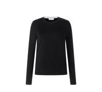MAERZ Regular Fit Damen Pullover schwarz, Einfarbig