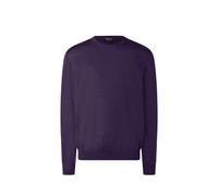 MAERZ Classic Fit Pullover Dark Eggplant, Einfarbig
