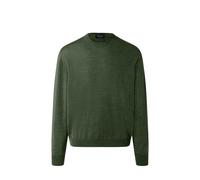 MAERZ Superwash Classic Fit Pullover grün, Einfarbig