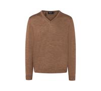 Maerz Herren Regular Fit Pullover 490400, Einfarbig, Gr. XX-Large (Herstellergröße: 56), Beige (Teddy 170)