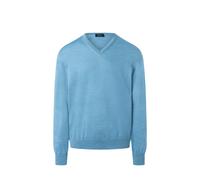 MAERZ Strickpullover aus Merinowolle Herren blau, 56