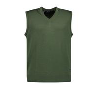 MAERZ Muenchen Pullunder Herren Regular Fit V-Ausschnitt Merinowolle grün, 50 (M)