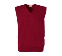 Maerz Herren Pullunder Pullover, Rot (Weinrot 495), 60 EU