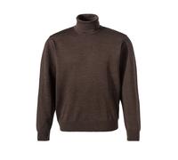 MAERZ Muenchen Rollkragenpullover Herren Comfort Fit Merinowolle braun, 56 (XXL)