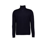 MAERZ Muenchen Rollkragenpullover Herren Regular Fit Merinowolle blau, 56 (XXL)
