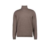 MAERZ Muenchen Rollkragenpullover Herren Regular Fit Merinowolle braun, 52 (L)