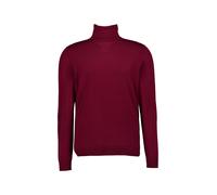 MAERZ Muenchen Rollkragenpullover Herren Regular Fit Merinowolle rot, 50 (M)