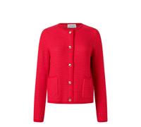 MAERZ Muenchen - Strick Cardigan 1/1 Arm lychee red