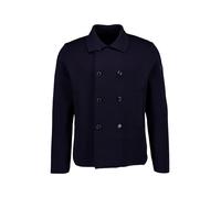 MAERZ Muenchen Strick-Sakko Herren Regular Fit Merinowolle blau, 56