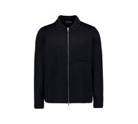 MAERZ Muenchen Strickjacke Herren Regular Fit Merinowolle schwarz, 48 (S)