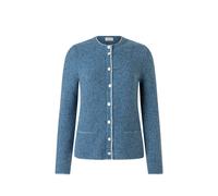 MAERZ Muenchen - Strickjacke Knopf 1/1 Arm blue horizon - Gr. - 40