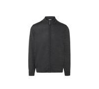 MAERZ Muenchen - Strickjacke Zip 1/1 Arm anthrazit - Gr. - 50