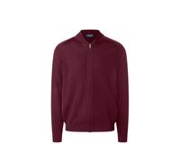 März Strickjacke Zip 1/1 Arm Barolo Wine 58