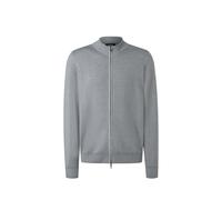MAERZ Muenchen - Strickjacke Zip 1/1 Arm grey rock - Gr. - 58