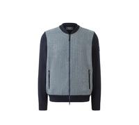 MAERZ Muenchen - Strickjacke Zip 1/1 Arm navy - Gr. - 54