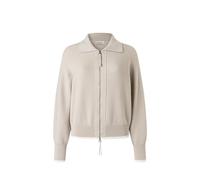 MAERZ Muenchen - Strickjacke Zip 1/1 Arm pearl - Gr. - 36