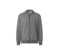 MAERZ Muenchen - Strickjacke Zip 1/1 Arm smoky grey - Gr. - 58