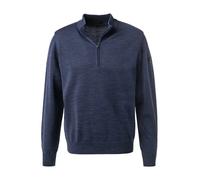 MAERZ Muenchen Troyer Herren Regular Fit Merinowolle blau, 60 (3XL)