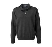 MAERZ Muenchen Troyer Herren Regular Fit Merinowolle grau, 56 (XXL)