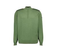 MAERZ Muenchen Troyer Herren Regular Fit Merinowolle grün, 60 (3XL)