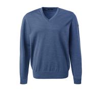 MAERZ Strickpullover aus Merinowolle Herren indigo, 54