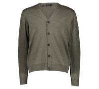Maerz Muenchen Wollcardigan in Khaki - Größe 48 | Herren Pullover Cardigans